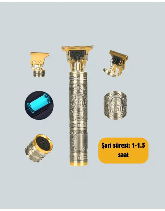 Titreşim Motorlu Erkek Saç Ve Sakal Düzeltici