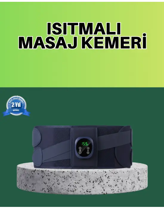 Titreşim Ve Isı Özellikli Masaj Kemeri Ayarlanabilir