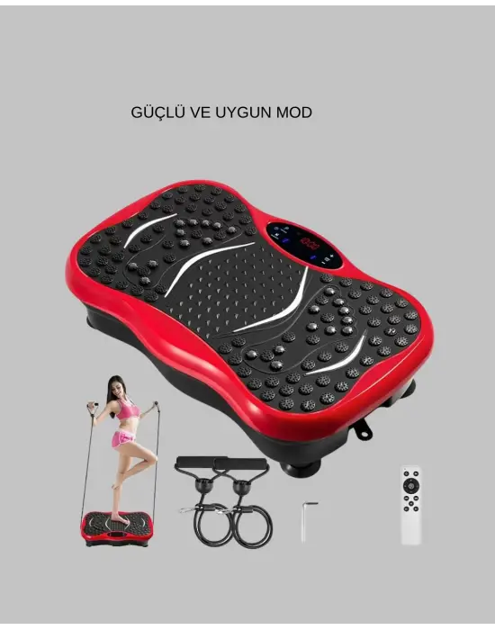 Titreşimli Egzersiz Platformu Evde Spor Ve Kas Aktivasyonu