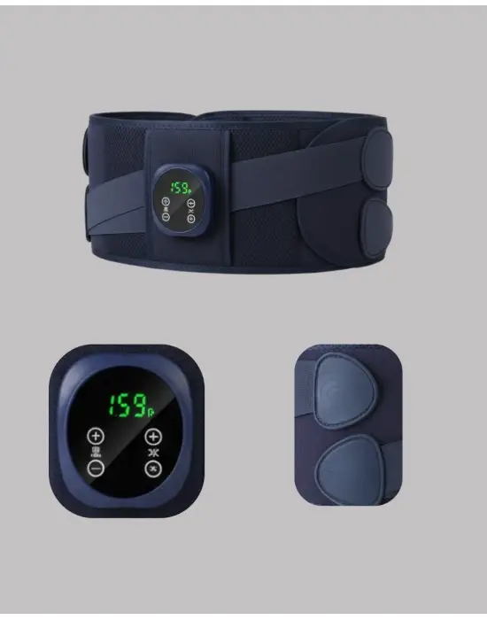 Titreşimli Masajlı Bel Kemeri Isıtmalı Destekli