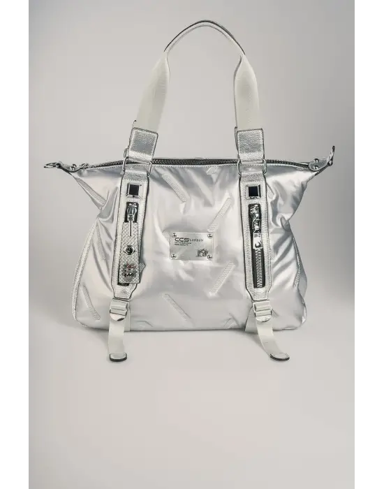 Gri Cilt Omuz Ve Kol Çantası Kadın Aksesuar