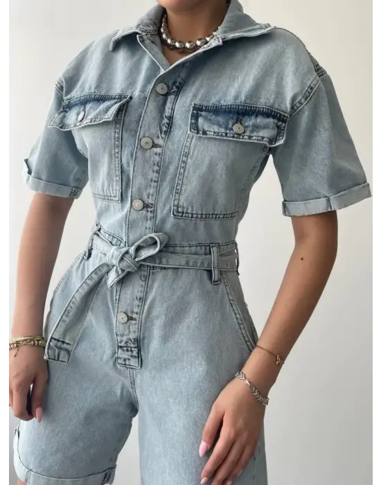 Omarı Rahat Kesim Kot Tulum