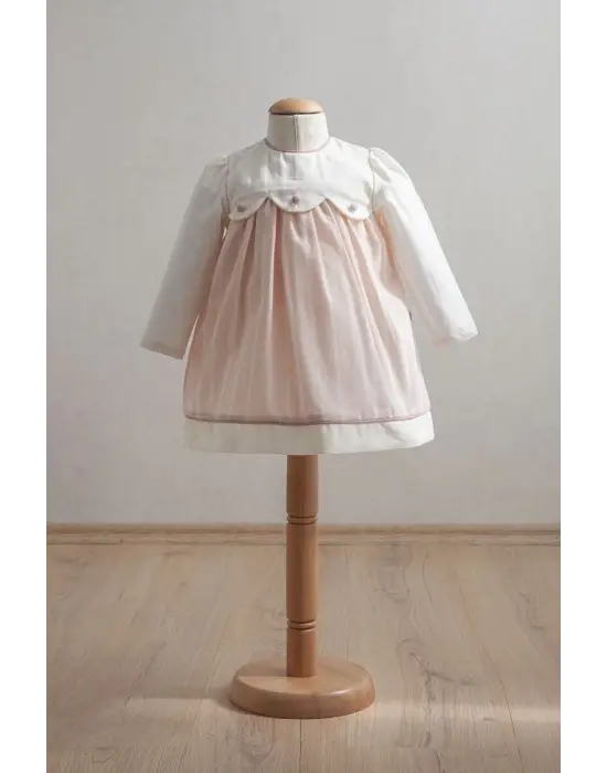 Tongs Baby Bebek Elbise 3916 Pembe