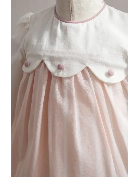 Tongs Baby Bebek Elbise 3916 Pembe