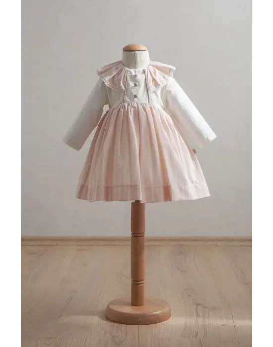 Tongs Baby Bebek Elbise 3918 Pembe