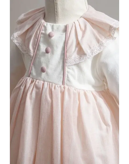 Tongs Baby Bebek Elbise 3918 Pembe