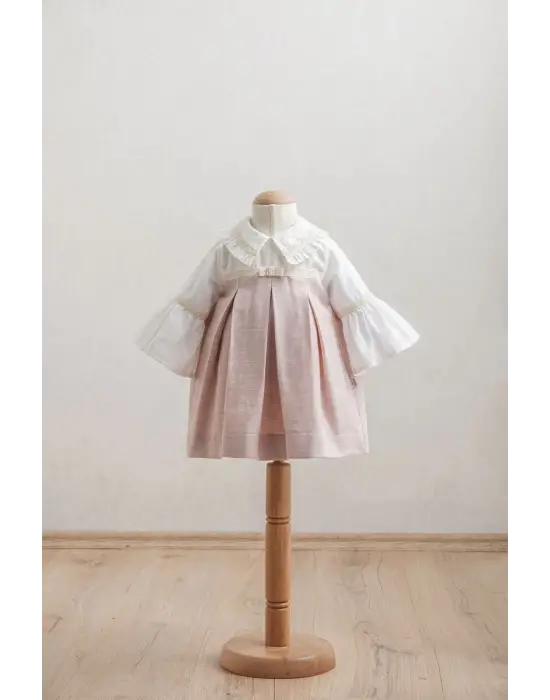 Tongs Baby Bebek Elbise 3919 Pudra