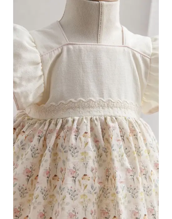 Tongs Baby Bebek Elbise 3930 Bej