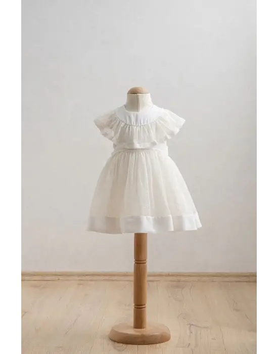 Tongs Baby Bebek Elbise 3942 Ekru
