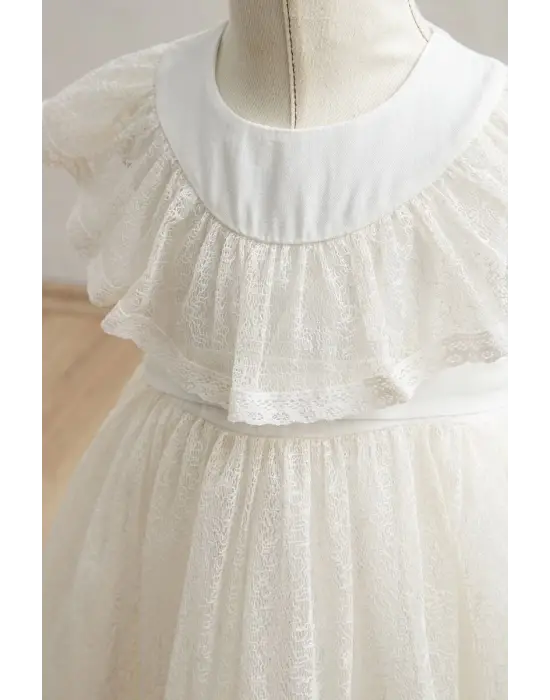 Tongs Baby Bebek Elbise 3942 Ekru