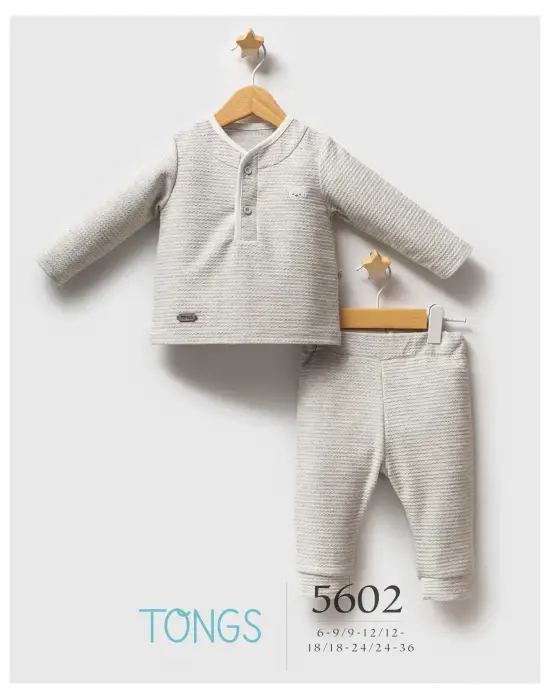 Tongs Baby Classic Bear 2li Takım 5602 Gri