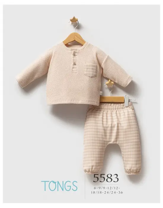 Tongs Baby College 2li Takım 5583 Kahverengi