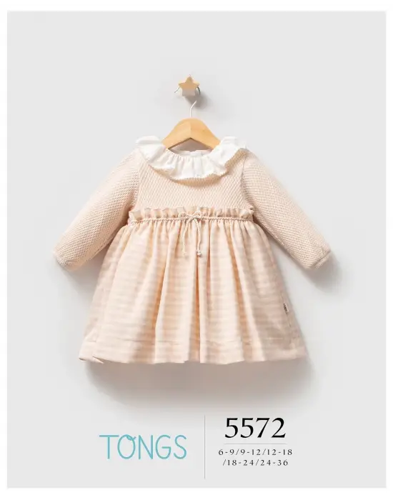 Tongs Baby College Elbise 5572 Pudra