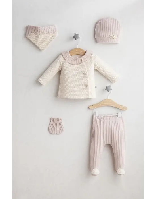 Tongs Baby Daisy Dream 5Li Zıbın Set 5464 Pudra