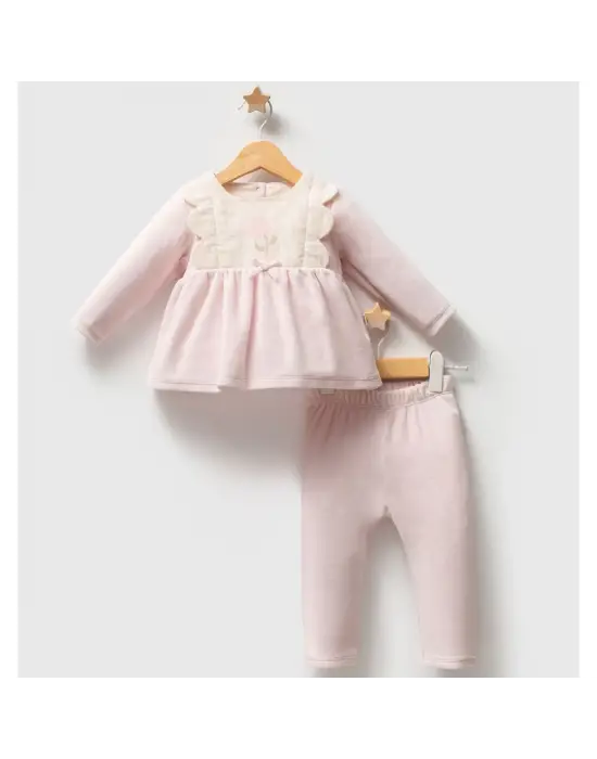 Tongs Baby Etamine 2li Takım 5683 Pembe