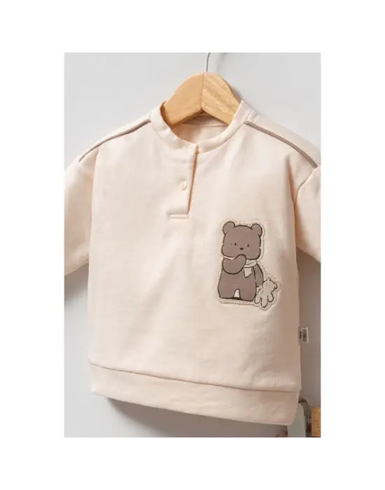 Tongs Baby Grizly Bear 2li Takım 9005 Bej