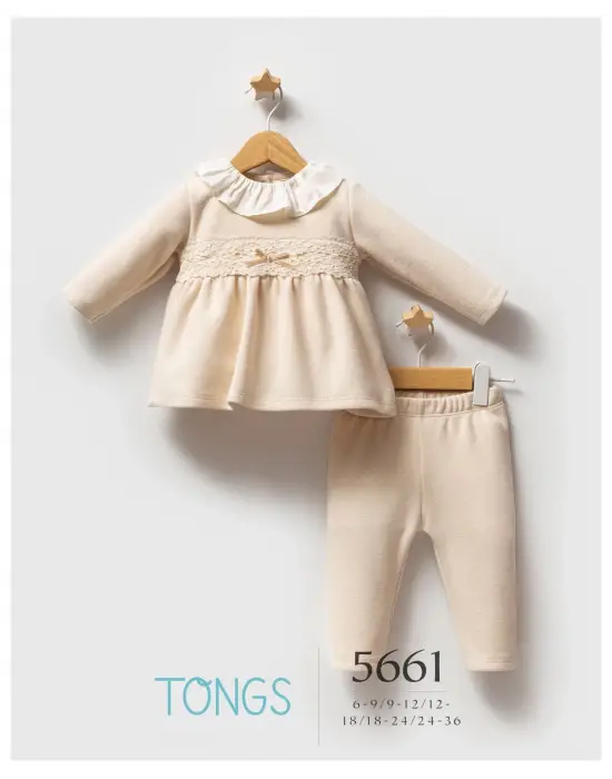 Tongs Baby Lace Dream 2li Takım 5661 Ekru