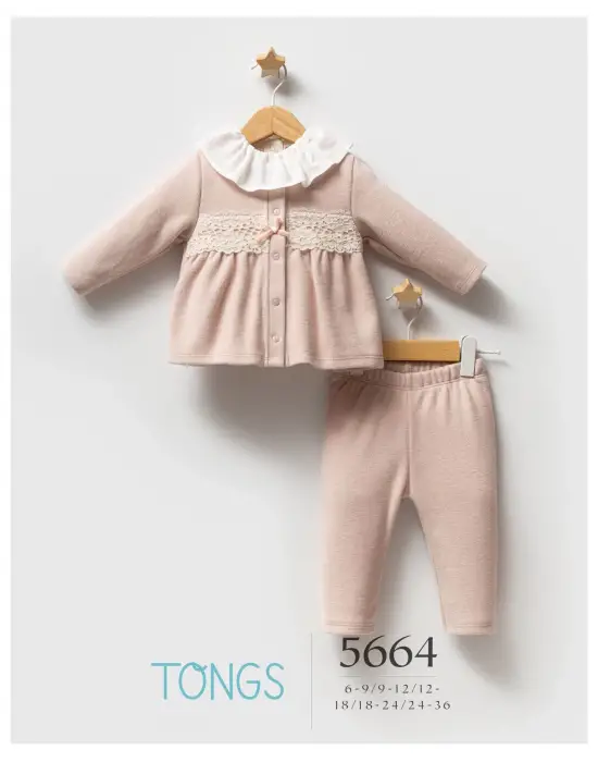 Tongs Baby Lace Dream 3lü Takım 5664 Pudra