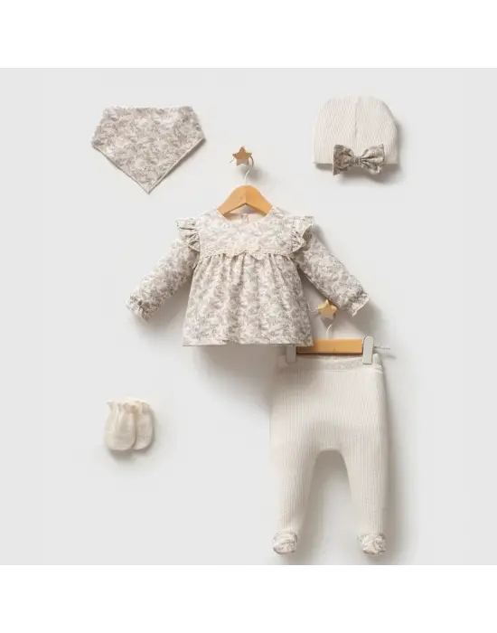 Tongs Baby Little Honey 5li Hastane Çıkışı 5632 Ekru