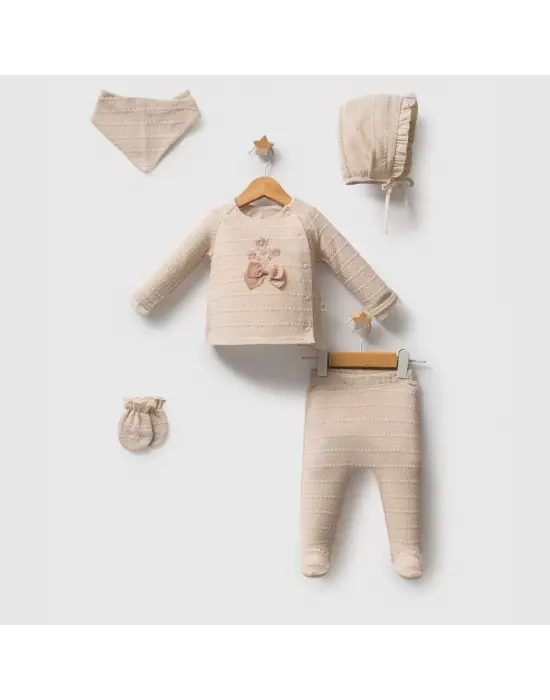 Tongs Baby Magic Forest 5li Hastane Çıkışı 5645 Krem