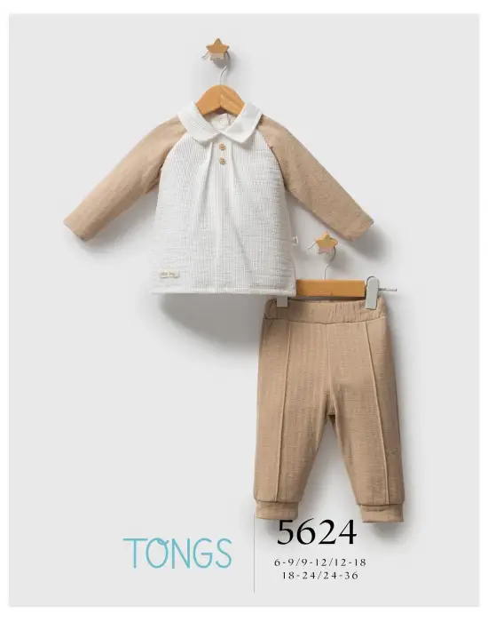 Tongs Baby Streamlined 2li Takım 5624 Bej