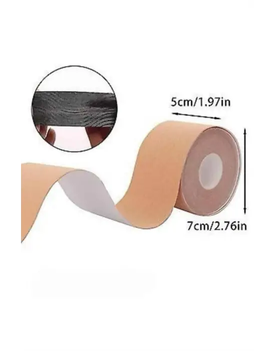 Toparlayıcı Göğüs Bandı Şekillendirici Ten Rengine Uygun Esnek Hassas Ciltlere Uygun