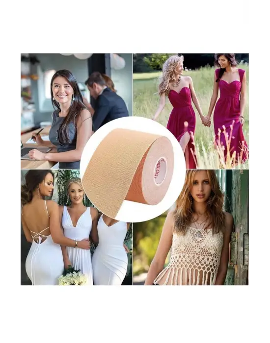 Toparlayıcı Ve Şekillendirici Göğüs Bandı Tere Ve Suya Dayanıklı Hassas Ciltlere Uygun