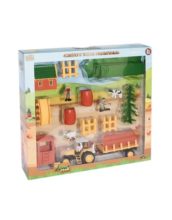 Omarı Büyük Çiftlik Oyuncak Seti - Gerçekçi Detaylar İle Zengin Oyun Deneyimi