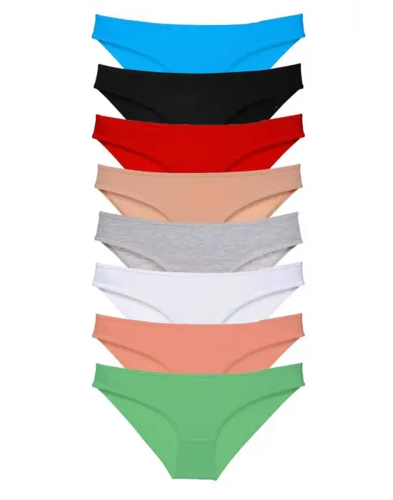 Trend Likralı Kadın Slip Külot Set
