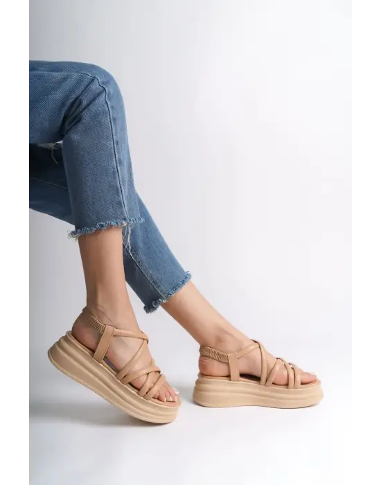 Trend Rahat Tabanlı Bayan Sandalet