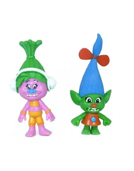 Omarı Trolls Yağmur Ormanı Şans Bebekleri Figür Seti
