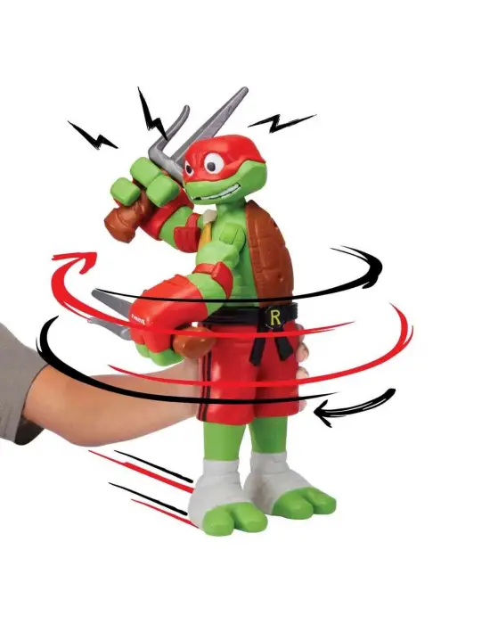 TU844000 TMNT  Roll N Punch Raphael 30 cm Figür - 83418