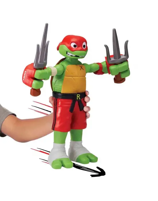 TU844000 TMNT  Roll N Punch Raphael 30 cm Figür - 83418