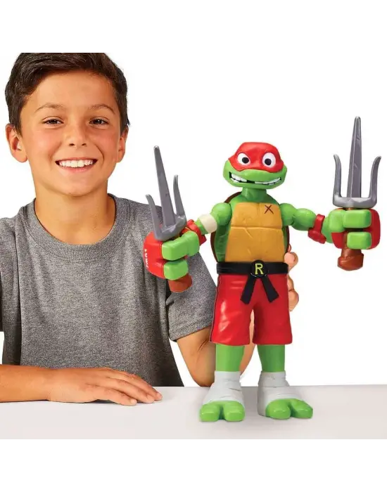 TU844000 TMNT  Roll N Punch Raphael 30 cm Figür - 83418