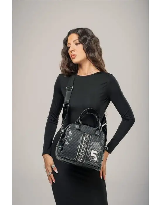 Tuka Siyah Cilt Kol Ve Omuz Çantası