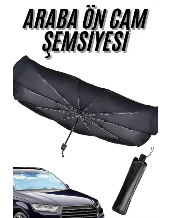 Tüm Araçlar İçin Şemsiye Güneşlik Ön Cama Uygun Özel Kaplama