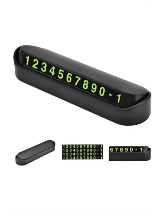 Tüm Araçlara Uyumlu Araç Içi Park Numaratör Oto Araç Numaratör
