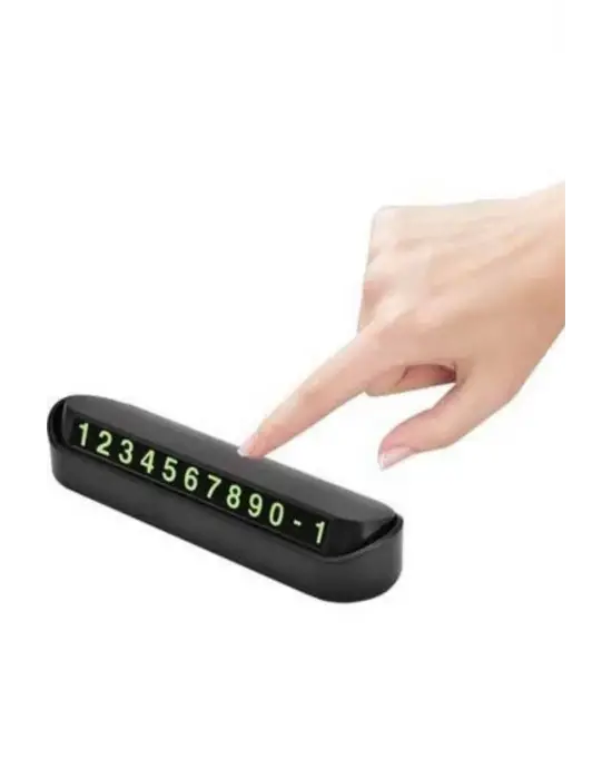 Tüm Araçlara Uyumlu Araç Içi Park Numaratör Oto Araç Numaratör