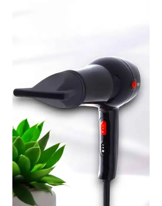 Tüm Saç Tiplerine Uygun, İki Kademeli Hız Ayarlı Fön Makinesi