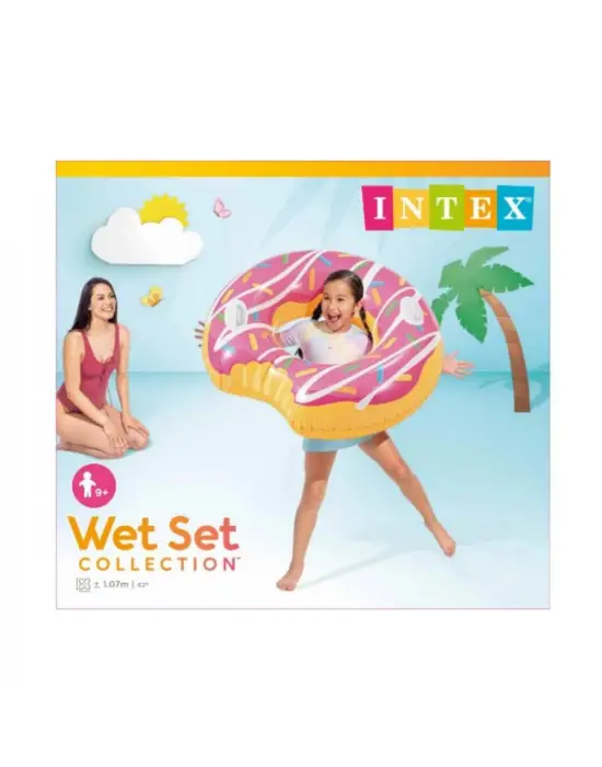 Omarı Tutunmalı Deniz Simidi 107cm - Denizde Keyifli Yüzme Keyfi