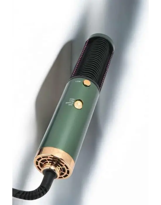 Üflemeli Fön Tarak Düzleştirici Seramik Kaplama Elektriklenme Karşıtı