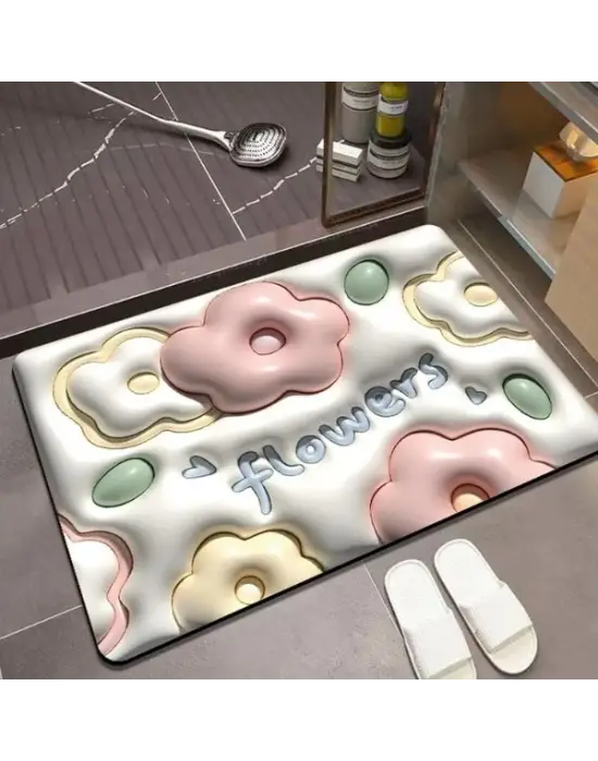 Ultra Emici 3d Banyo Paspası