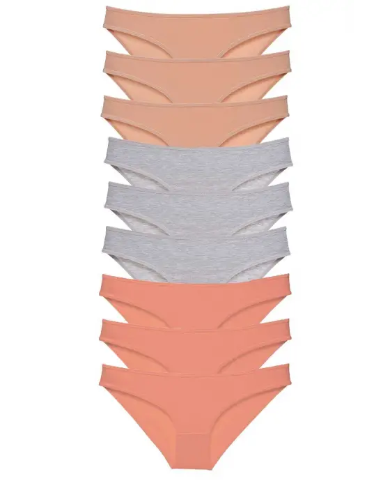 Omarı Super Eko Likralı Kadın Slip Külot Set