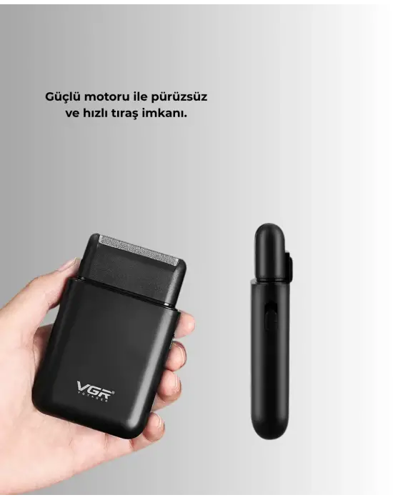 Ultra İnce Elektrikli Tıraş Makinesi | Usb Şarjlı Ve Su Geçirmez