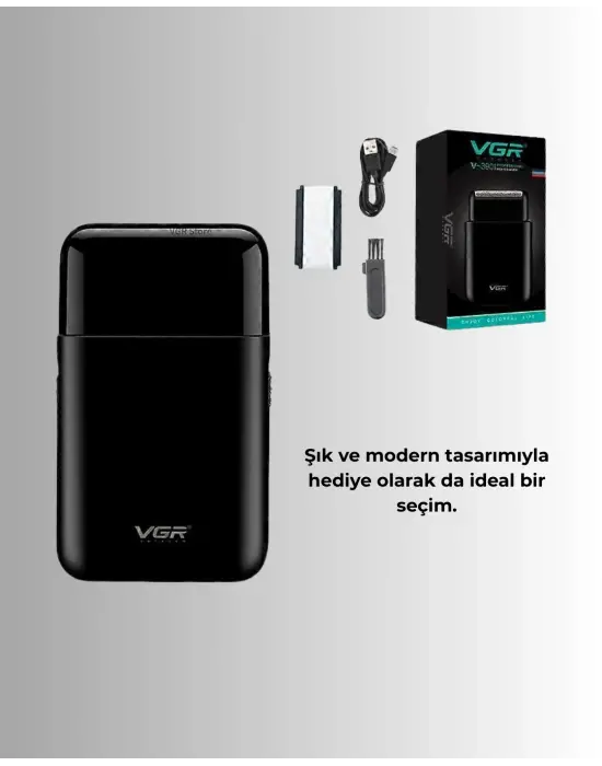 Ultra İnce Elektrikli Tıraş Makinesi | Usb Şarjlı Ve Su Geçirmez