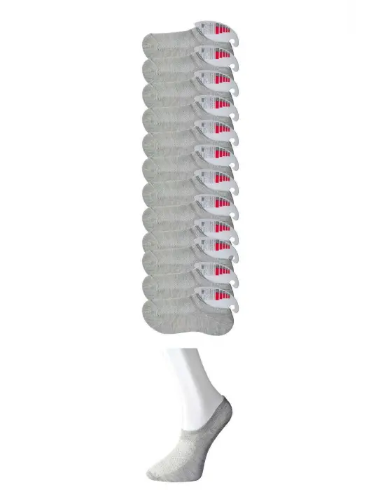 Omarı Gri Kadın İnce Çorap Seti