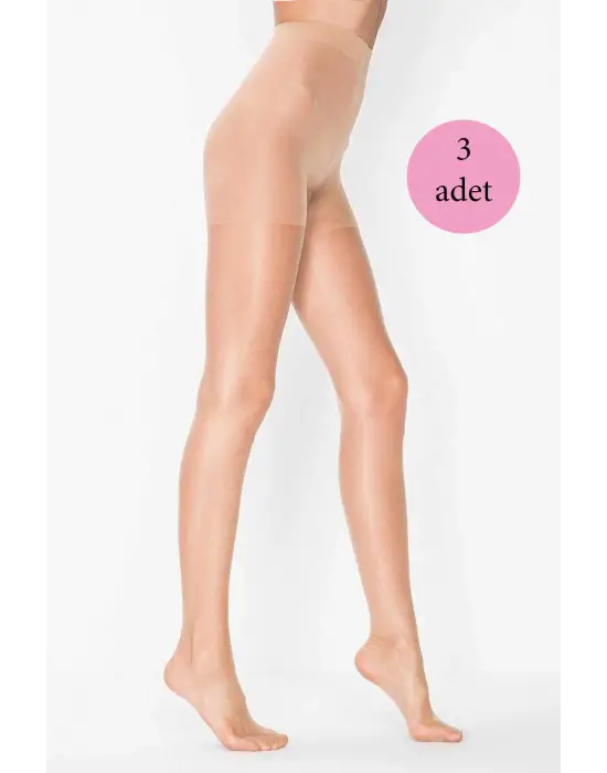 Omarı İnce Mat Kadın Külotlu Çorap Seti