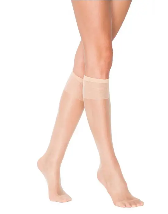 Omarı Süper İnce Mat Açık Ten Pantolon Çorabı