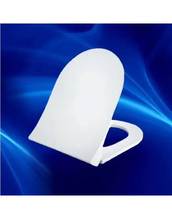 Omarı Ultra İnce Tasarımlı Yavaş Kapanan Klozet Kapağı