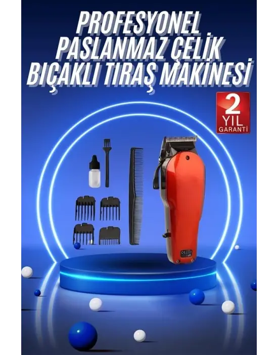 Unısex Tıraş Makinesi Lazer Öncesi Kısaltma Paslanmaz Çelik